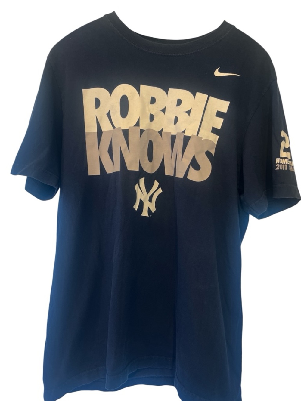 Nike Yankees Graphic Tee “Robbie Knows” 2011 Edition